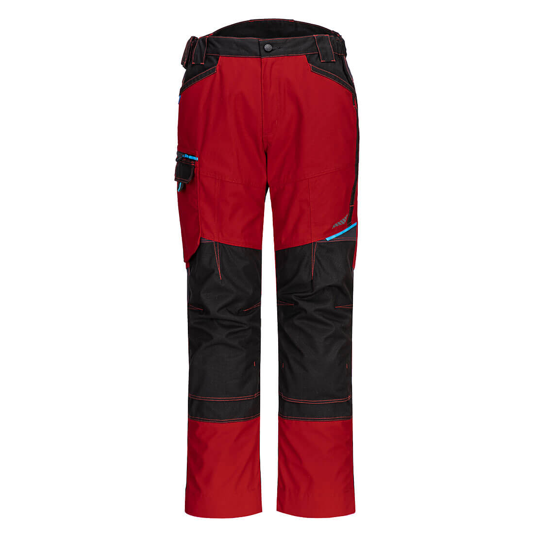 Pantalon de travail stretch WX3 Portwest rouge