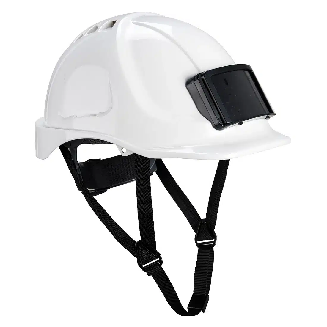 Casque de protection Endurance avec porte-badge Portwest blanc