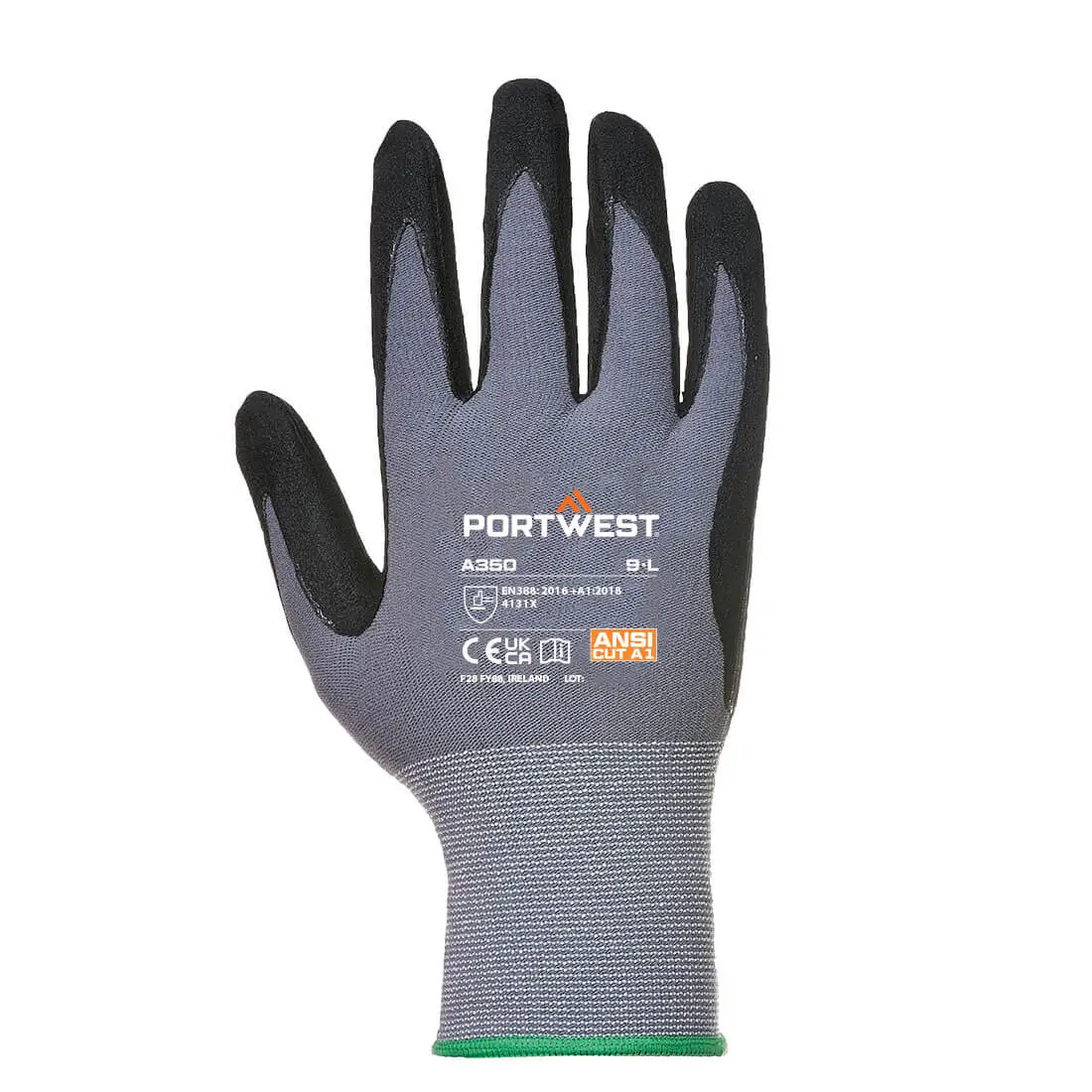 Gants de travail DermiFlex Portwest noir