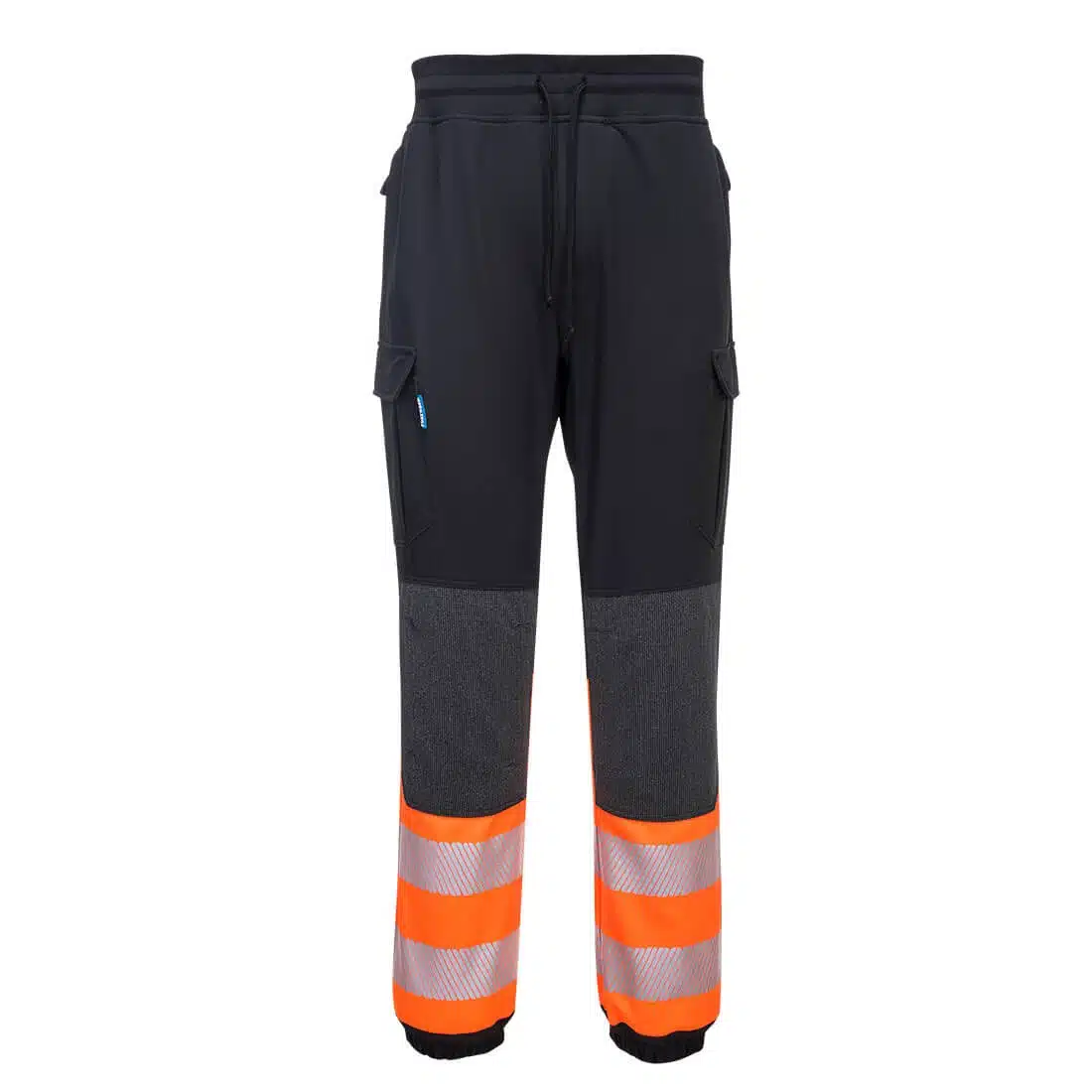 Jogging de travail PW3 haute visibilité Flexi classe 1 Portwest noir - orange