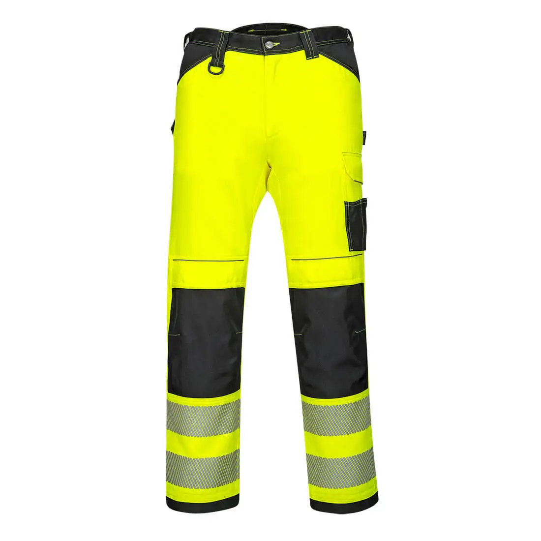 Pantalon de travail extensible léger PW3 haute-visibilité Portwest jaune