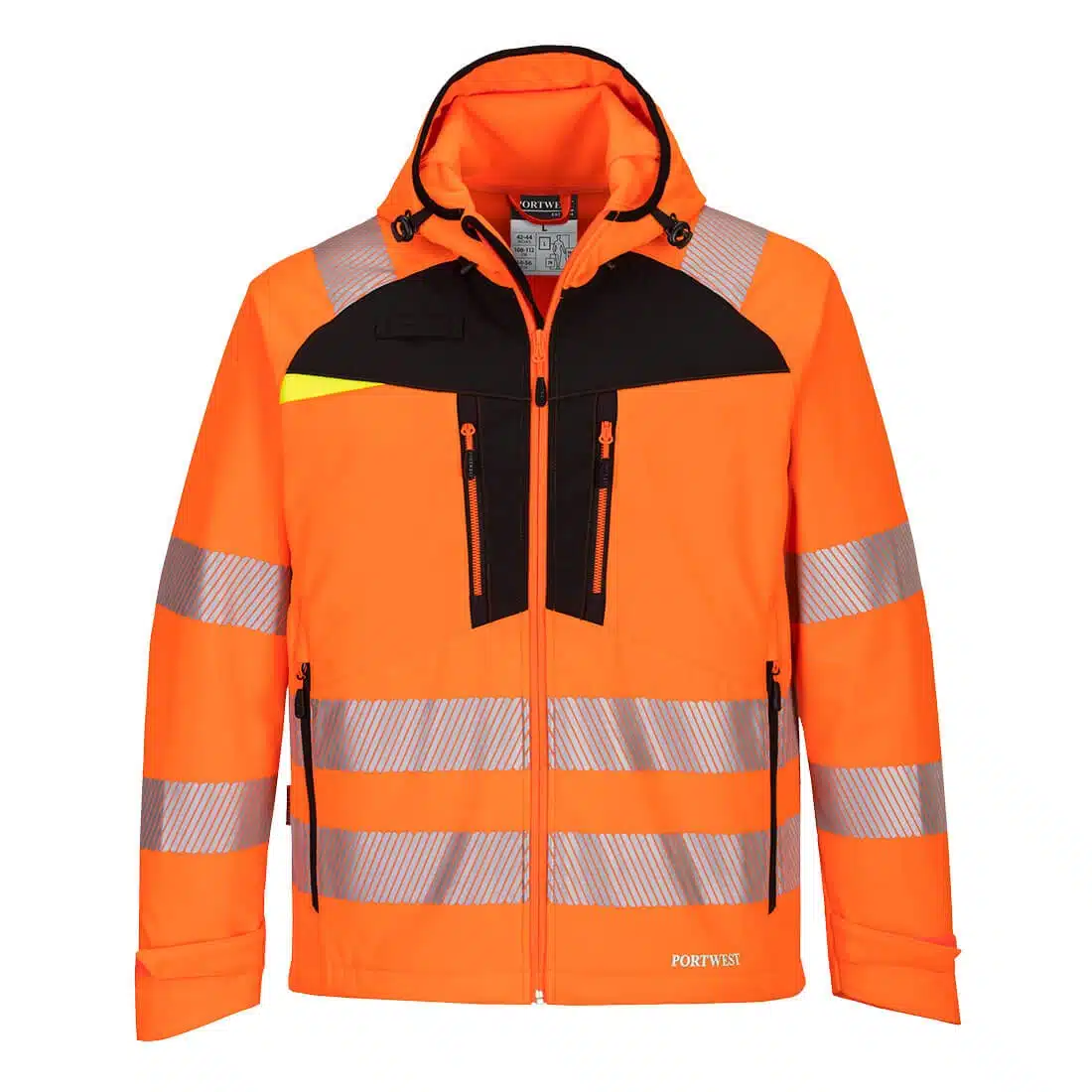 Veste Softshell haute visibilité DX4 Portwest orange