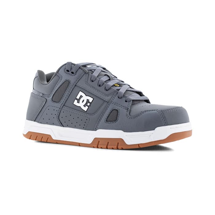 Chaussures de Sécurité Grises S3S Stag Work DC Shoes vue de trois quarts droit