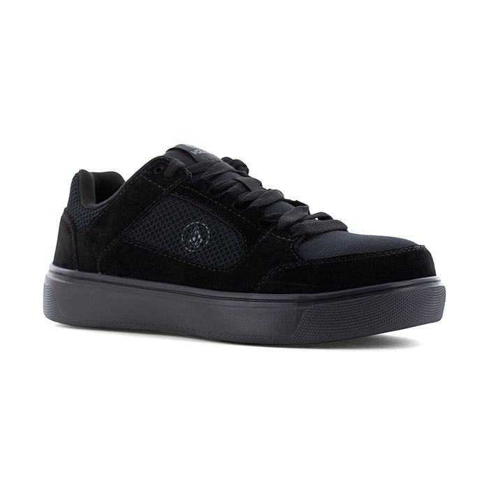 Chaussures de sécurité basses S3S Evolve Volcom vue de trois quarts droit noir